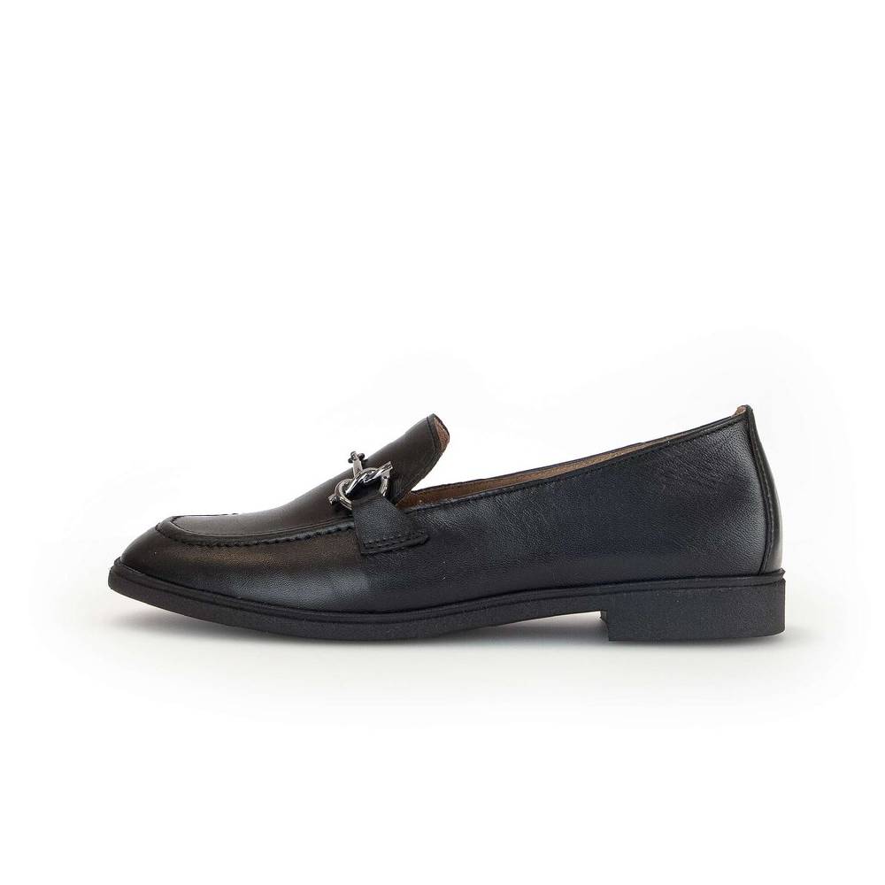 Pius Gabor Slipper schwarz Weihnachtsangebot