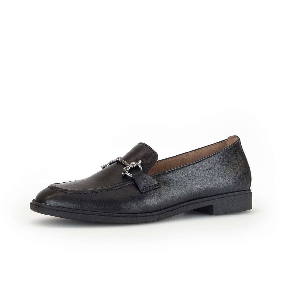 Pius Gabor Slipper schwarz Weihnachtsangebot