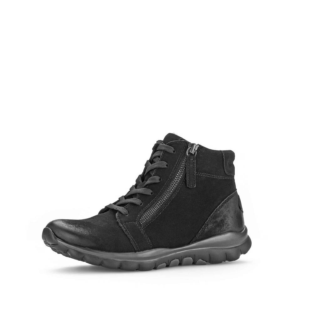 Pius Gabor Schnürstiefelette schwarz Super Sparpreis