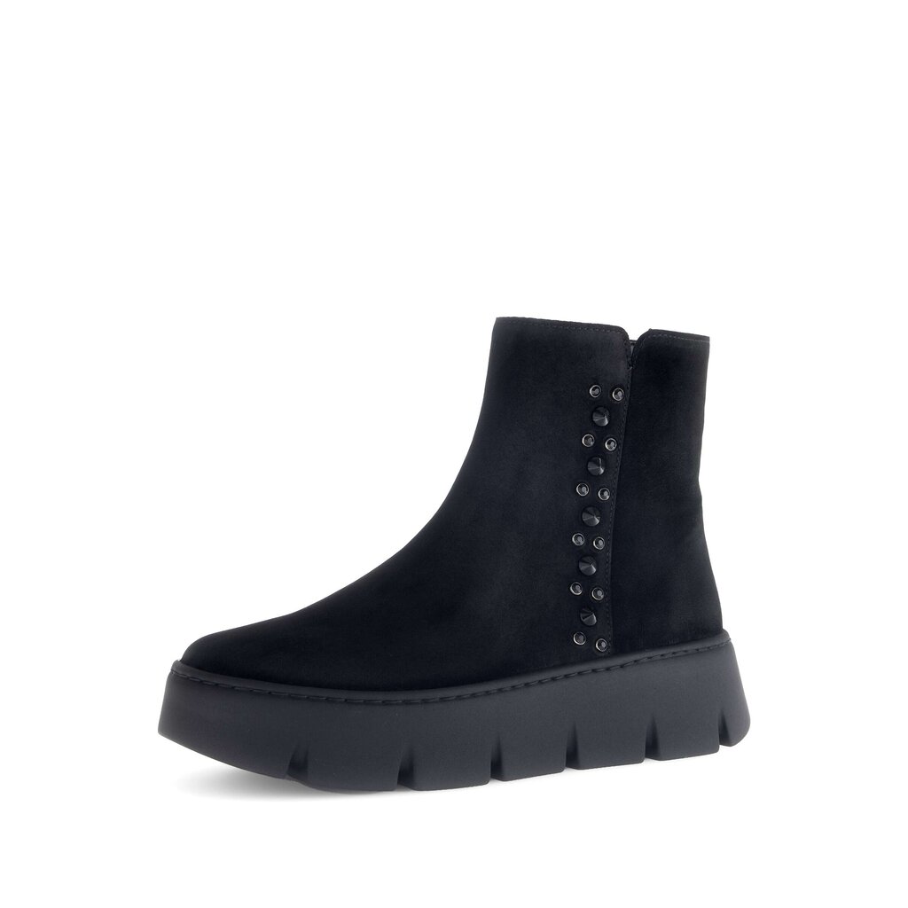 Pius Gabor Plateau Stiefelette schwarz Letzter Tag