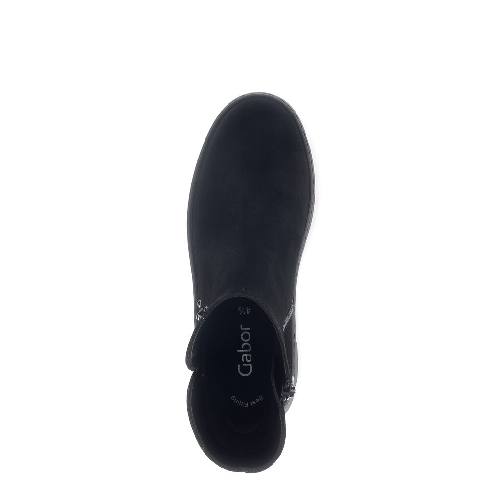 Pius Gabor Plateau Stiefelette schwarz Letzter Tag