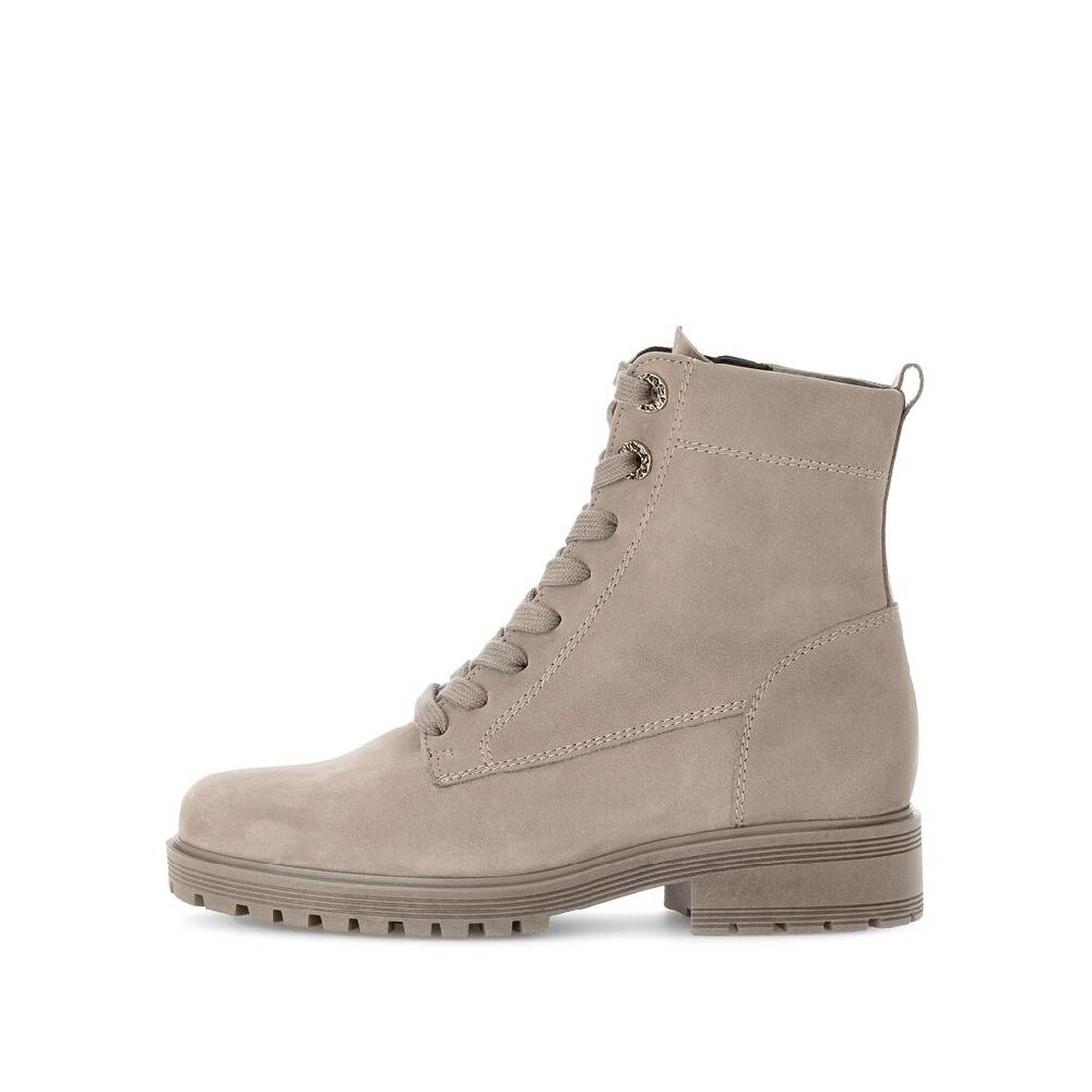 Pius Gabor Schnürstiefelette beige Bis zu 50% Rabatt