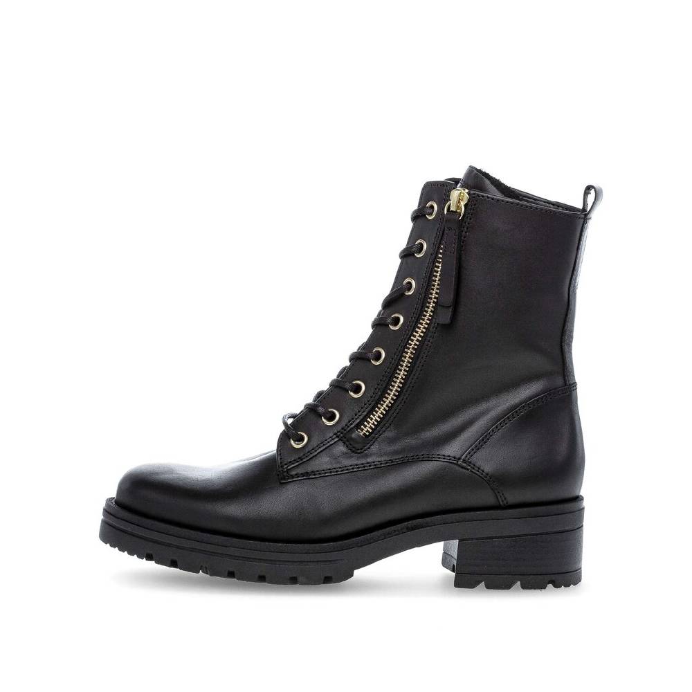 Pius Gabor Schnürstiefelette schwarz Sonderangebot der Fabrik