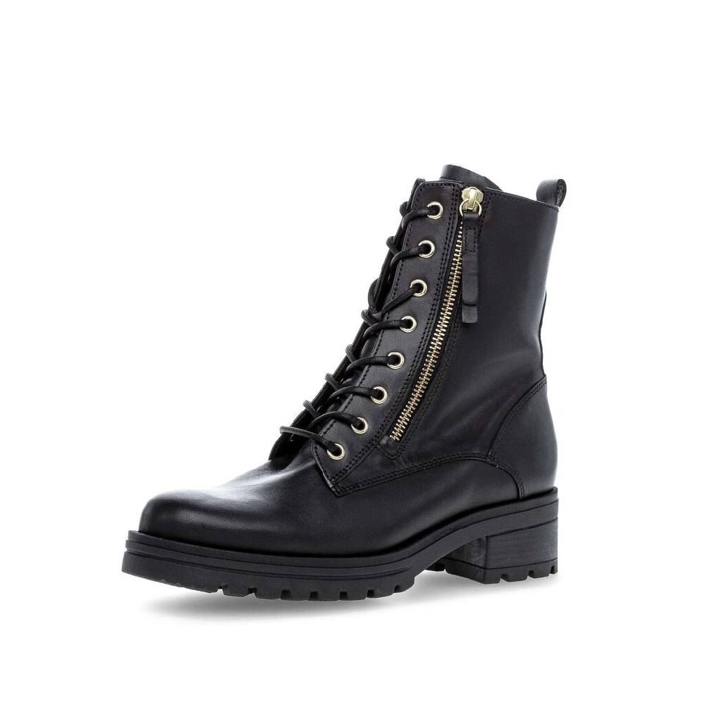 Pius Gabor Schnürstiefelette schwarz Sonderangebot der Fabrik