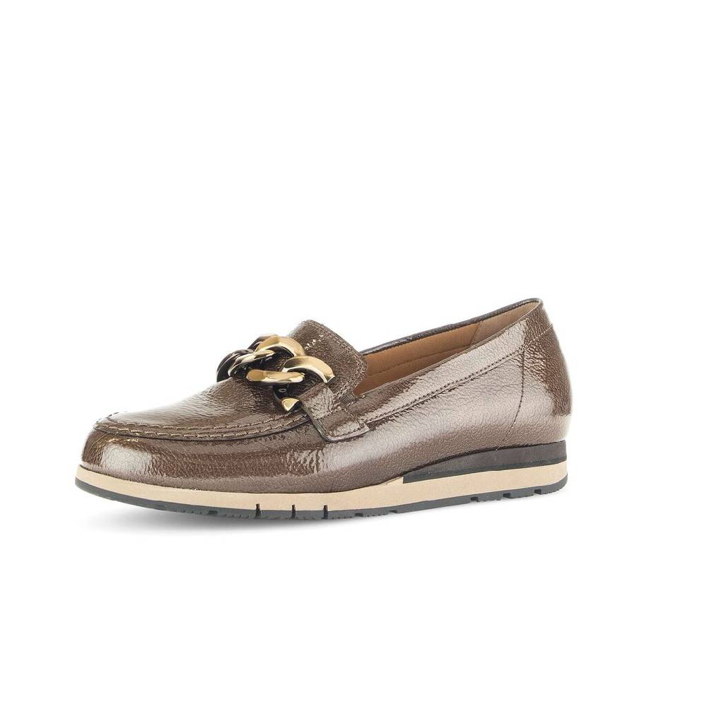 Pius Gabor Slipper braun Bis zu 55% Rabatt