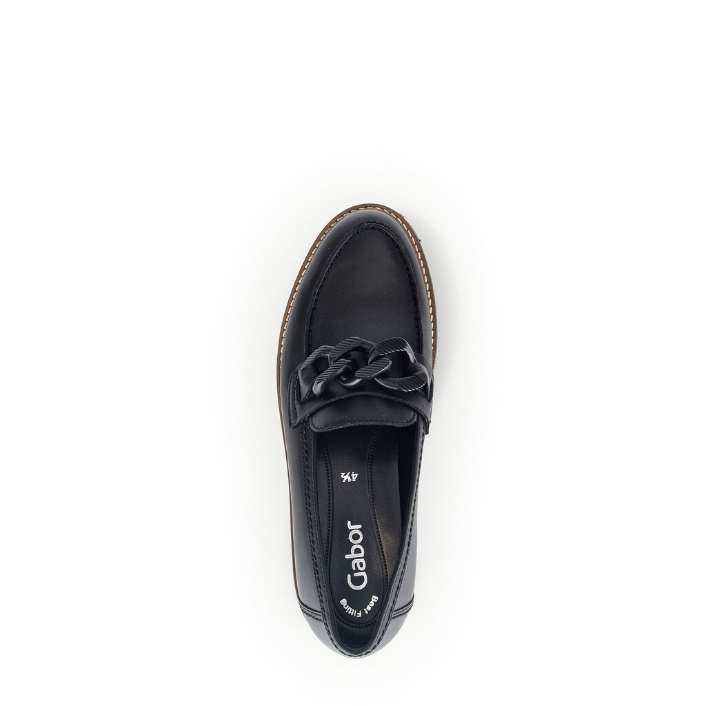 Pius Gabor Loafer schwarz Riesige Rabatte