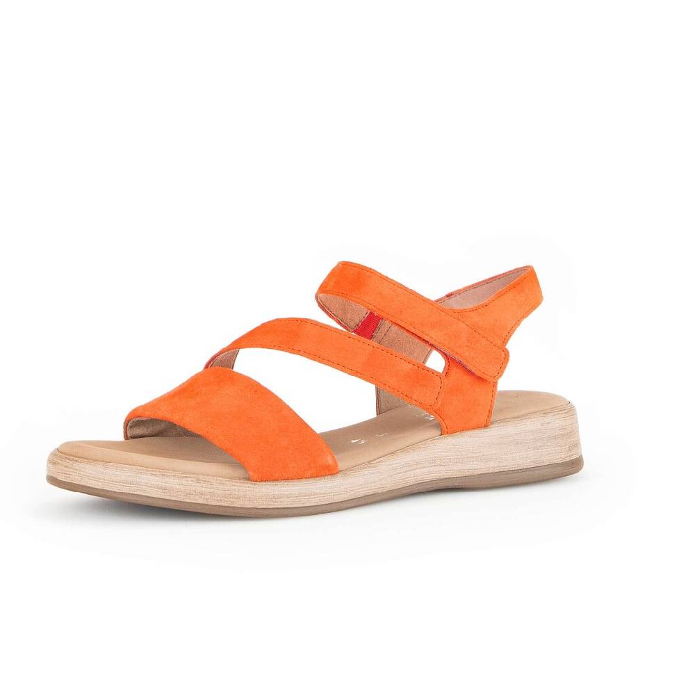 Pius Gabor Riemchensandale orange Kostenloser Versand international