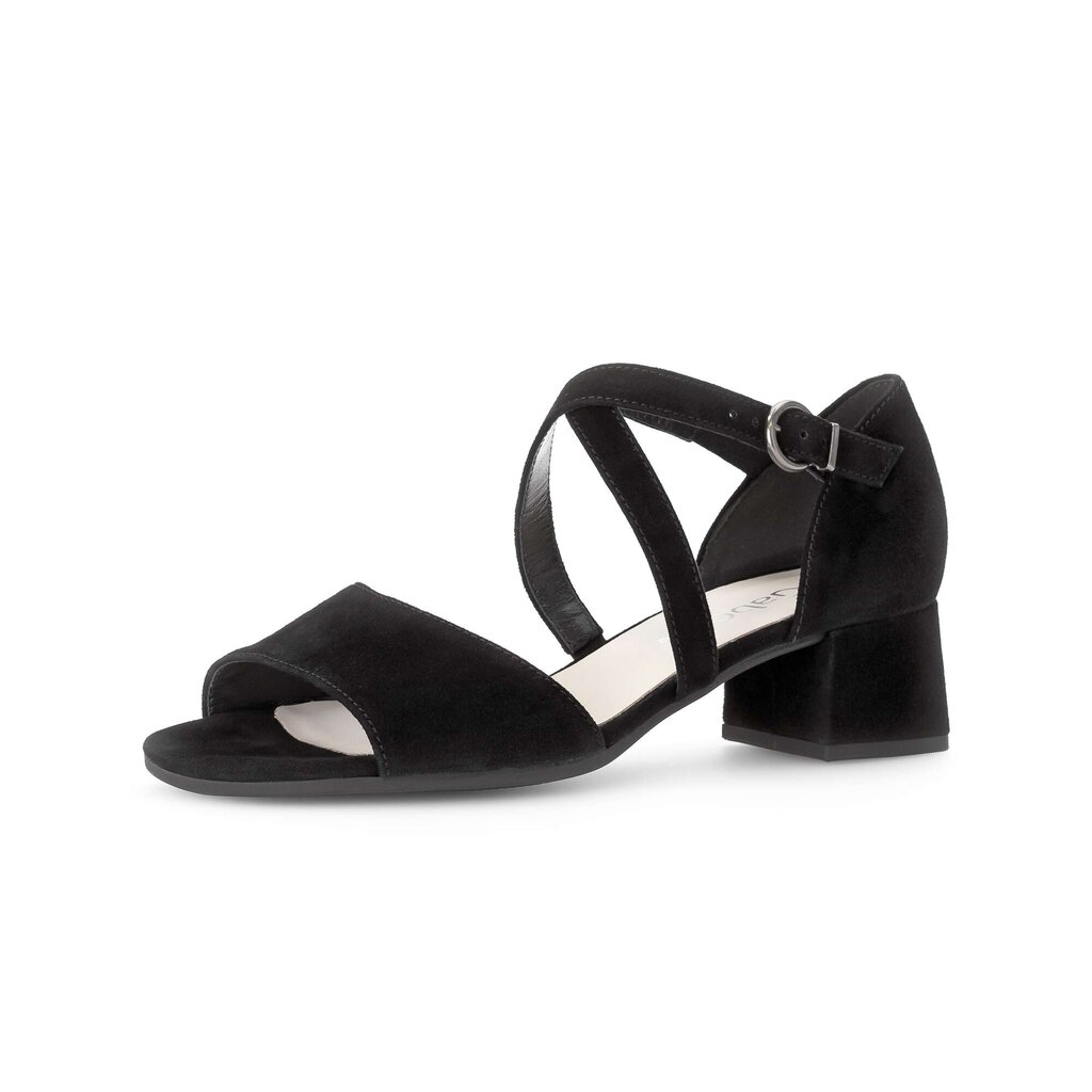 Pius Gabor Riemchensandale schwarz Outlet