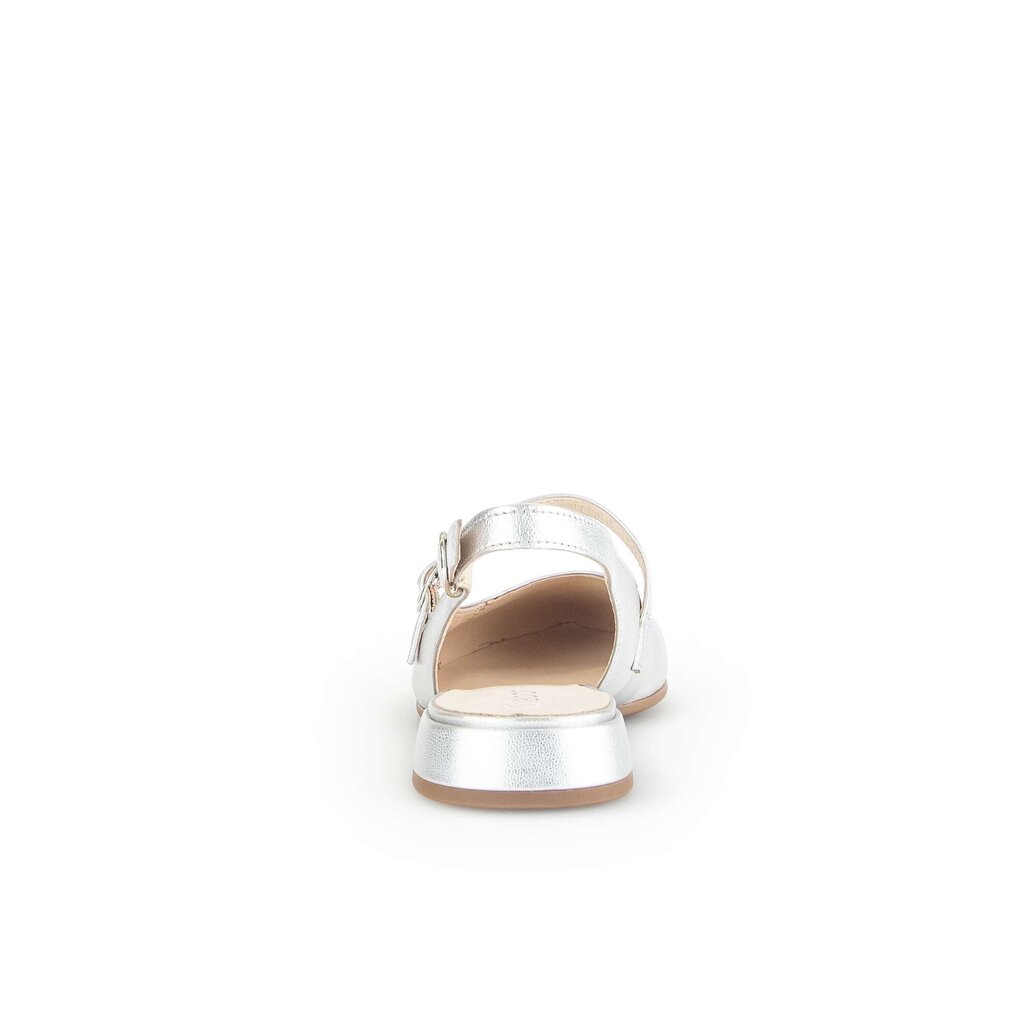 Pius Gabor Slingpumps silber im Angebot