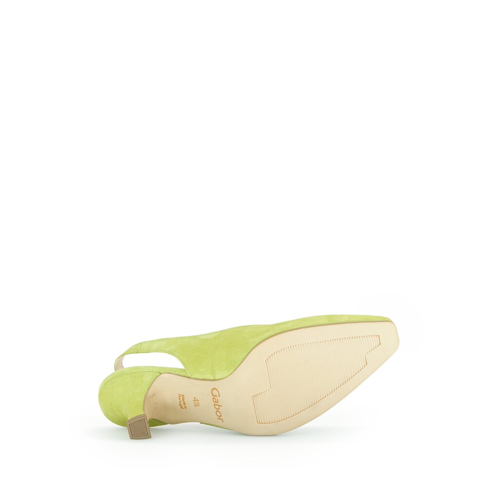 Pius Gabor Slingpumps grün Fabrik Onlineshop