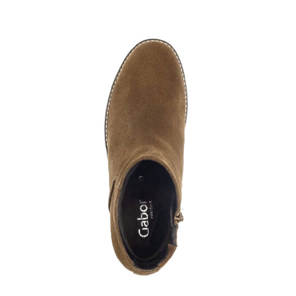 Pius Gabor Plateau Stiefelette braun Sonderangebot