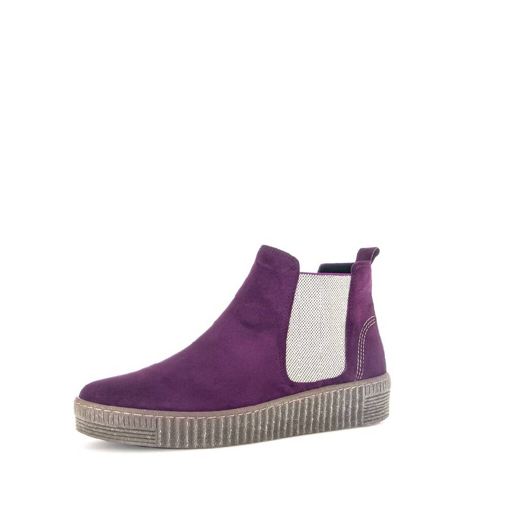Pius Gabor Chelsea Boot lila Preisnachlass