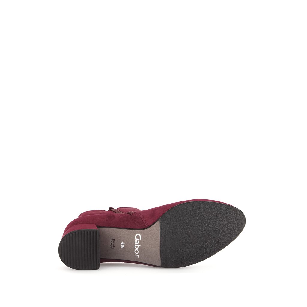 Pius Gabor Elegante Stiefelette rot Saisonschlussverkauf