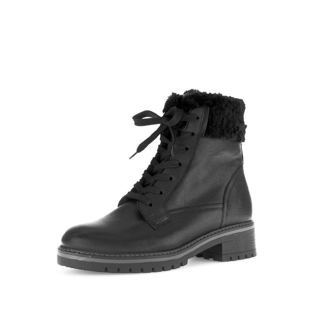 Pius Gabor Winterstiefelette schwarz Osterangebot