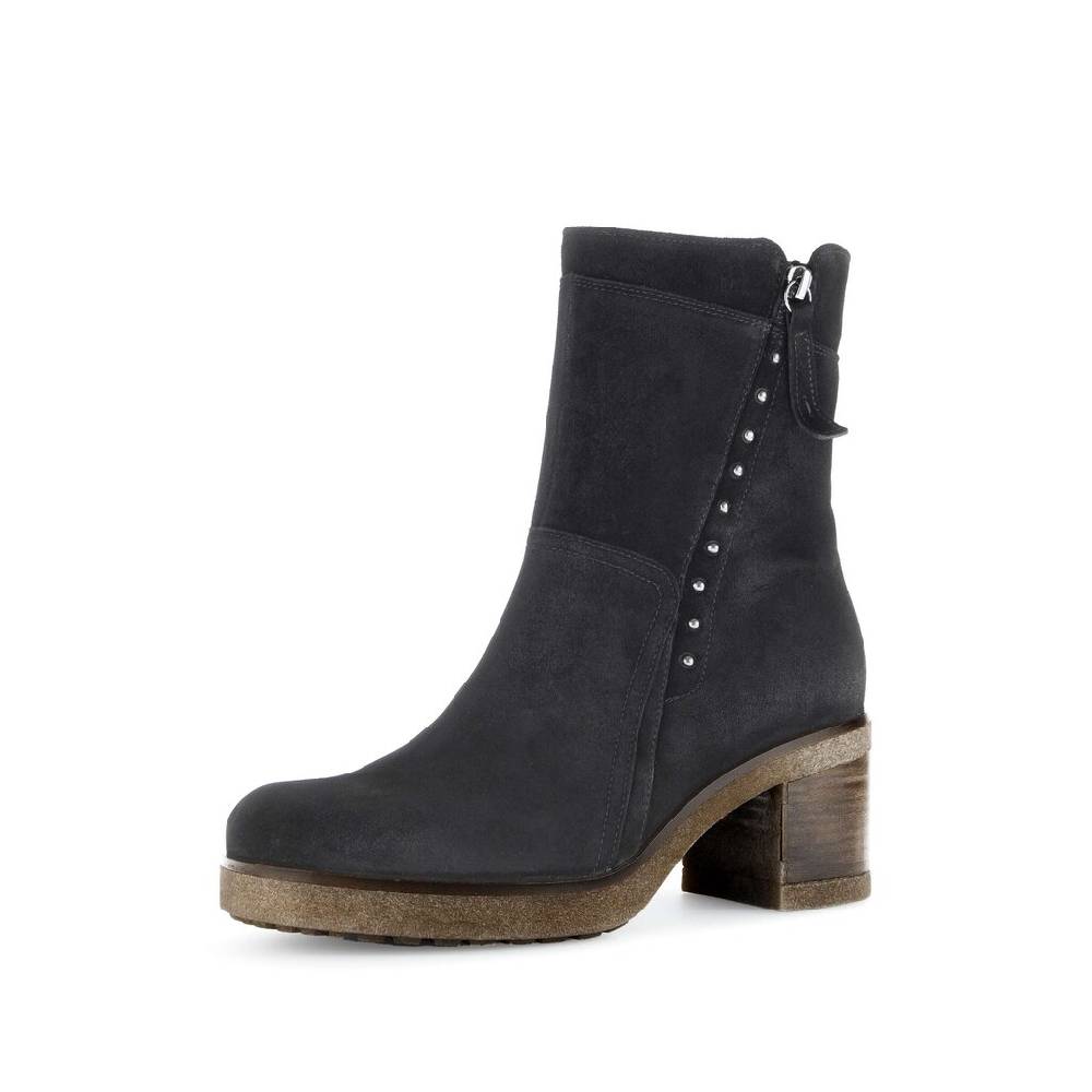 Pius Gabor Plateau Stiefelette schwarz Muttertagsangebot