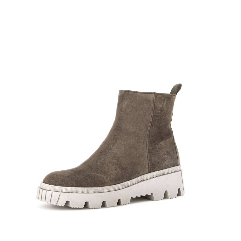 Pius Gabor Plateau Stiefelette grau Valentinstagsangebot