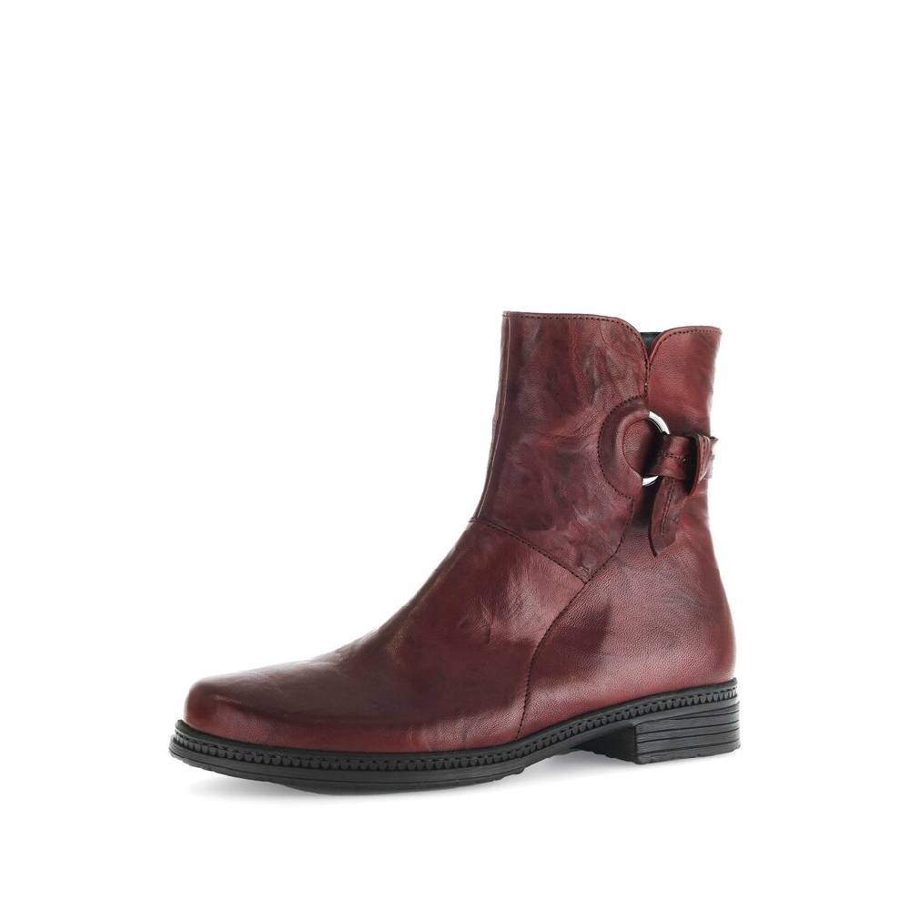 Pius Gabor Elegante Stiefelette rot Jubiläumsangebot