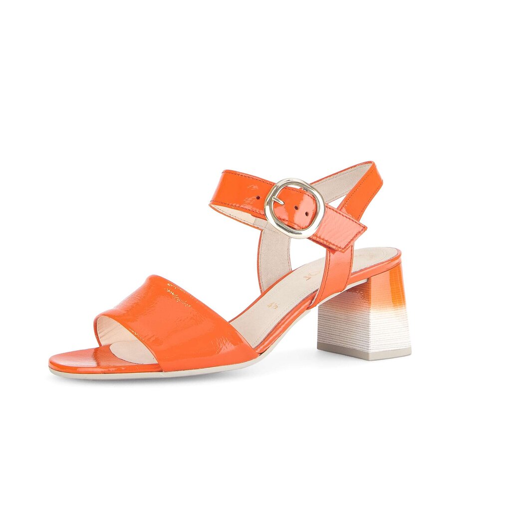 Pius Gabor Riemchensandale orange Super Sparpreis