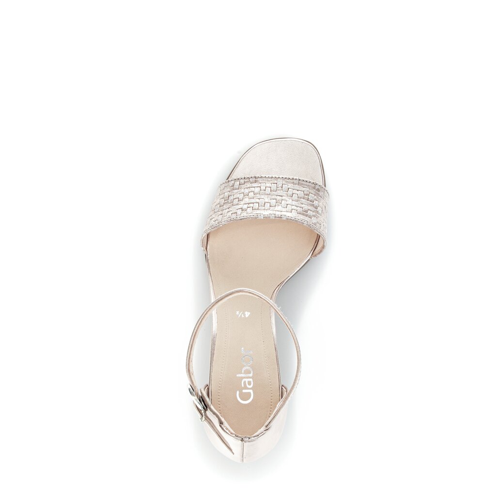 Pius Gabor Riemchensandale beige Kostenlose Rückgabe