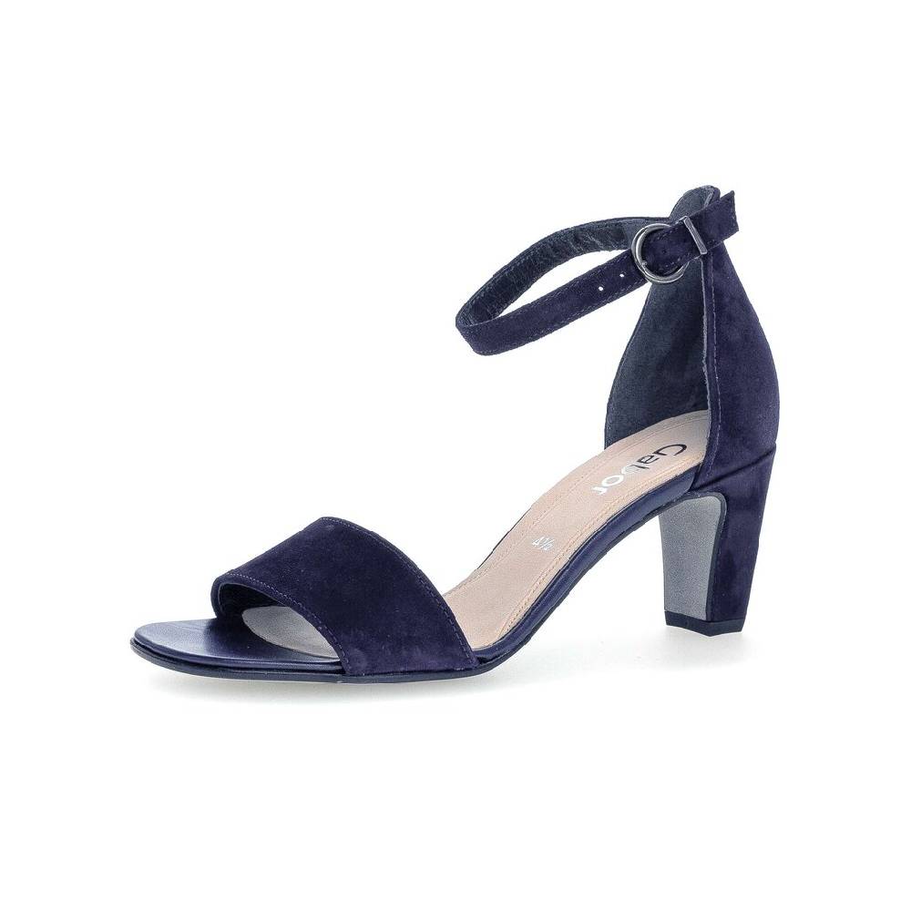 Pius Gabor Riemchensandale blau Bis zu 50% Rabatt