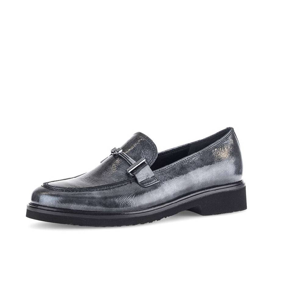 Pius Gabor Slipper grau Clearance-Verkauf