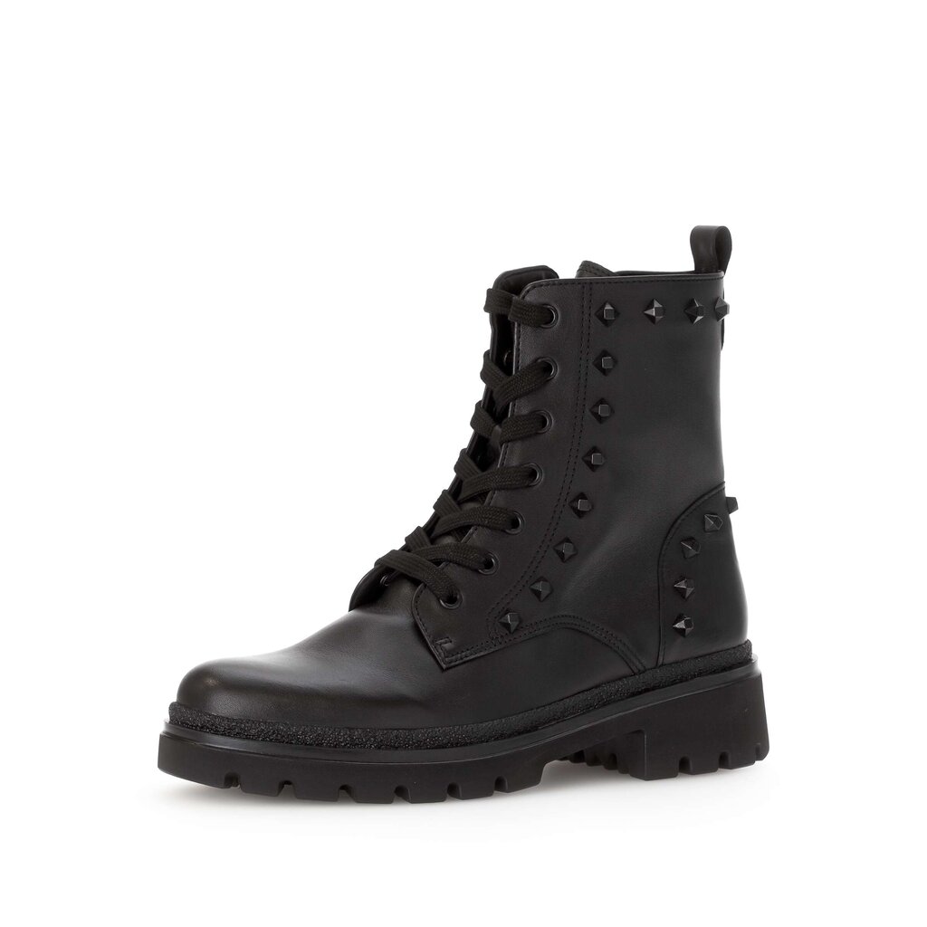 Pius Gabor Schnürstiefelette schwarz im Angebot