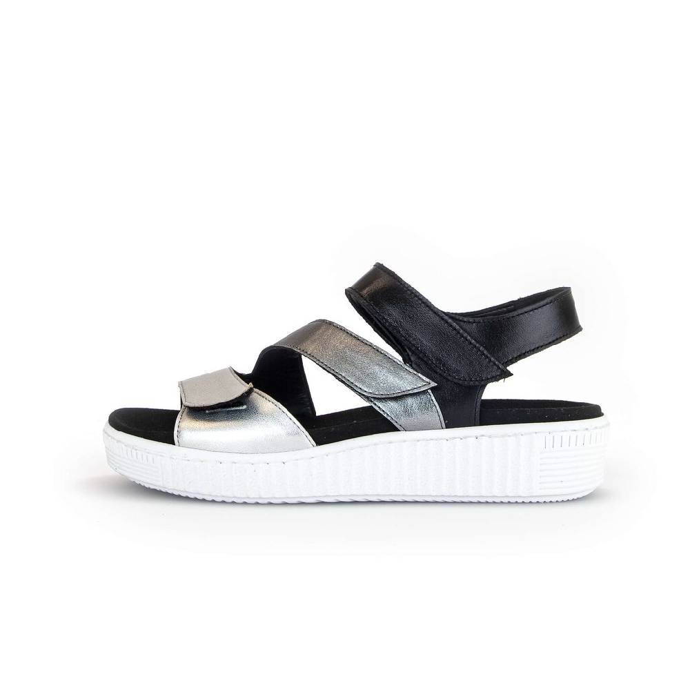 Pius Gabor Plateau Sandale multicolour Sonderangebot