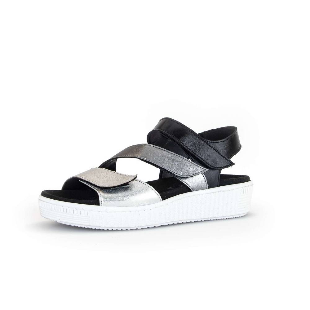 Pius Gabor Plateau Sandale multicolour Sonderangebot
