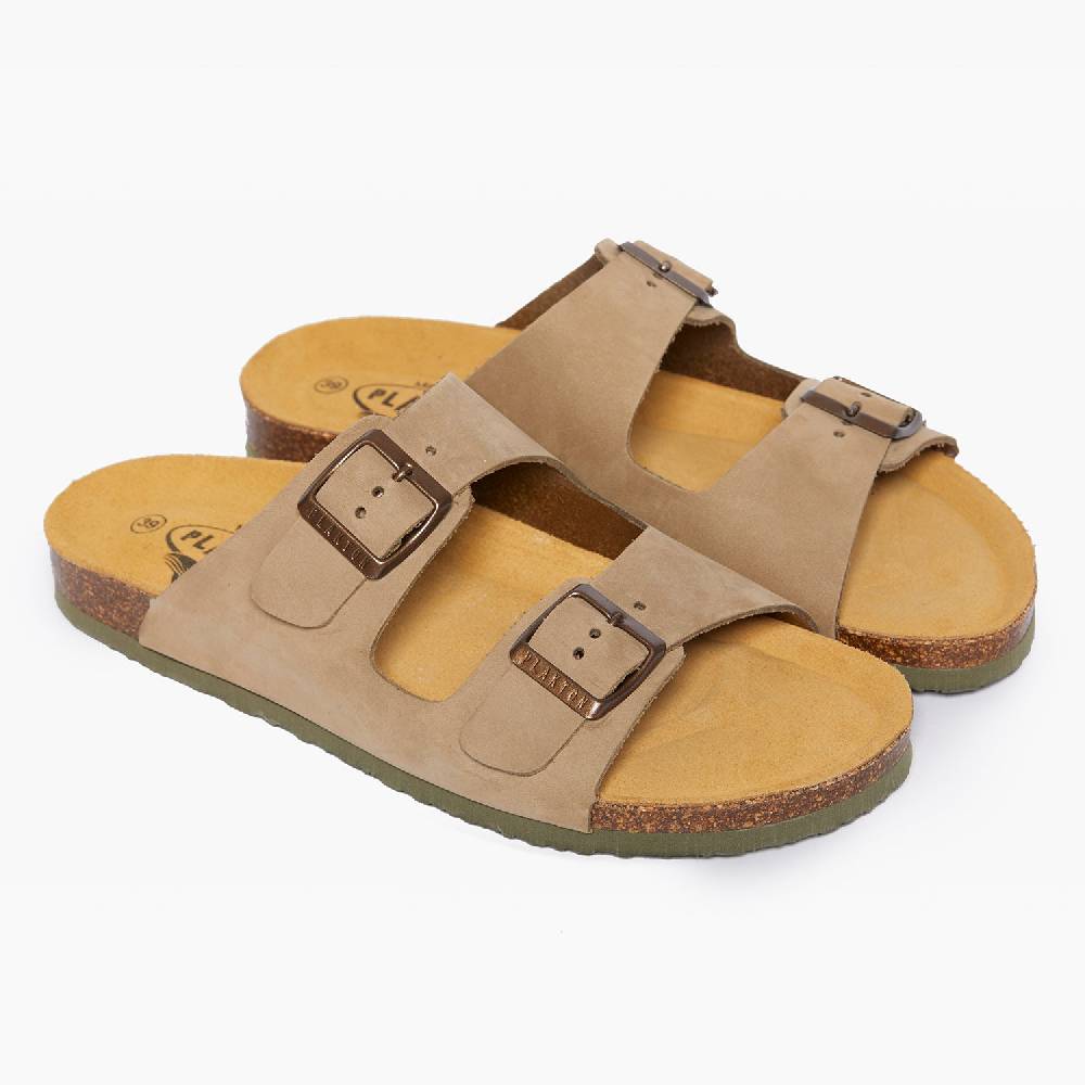 Plakton Formentera Beige-Khaki Nobuck Bis zu 55% Rabatt