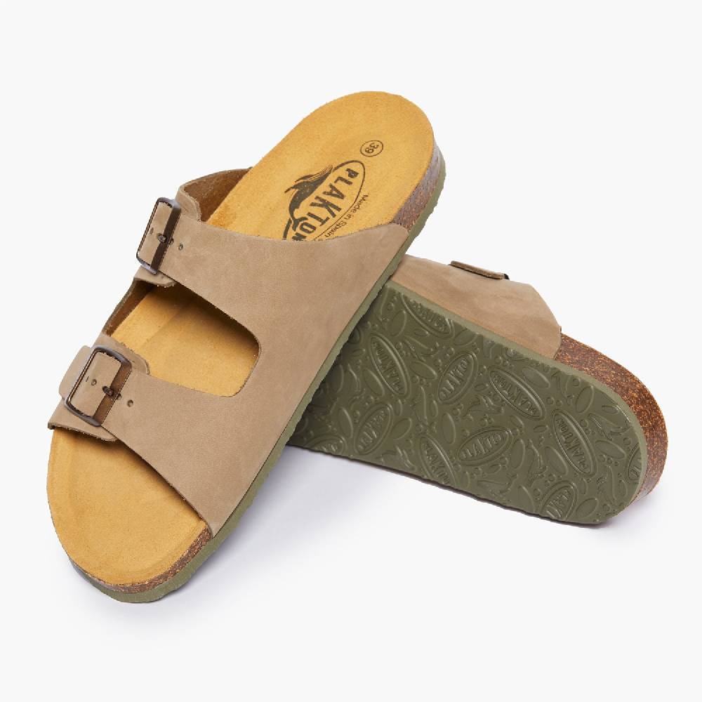 Plakton Formentera Beige-Khaki Nobuck Bis zu 55% Rabatt