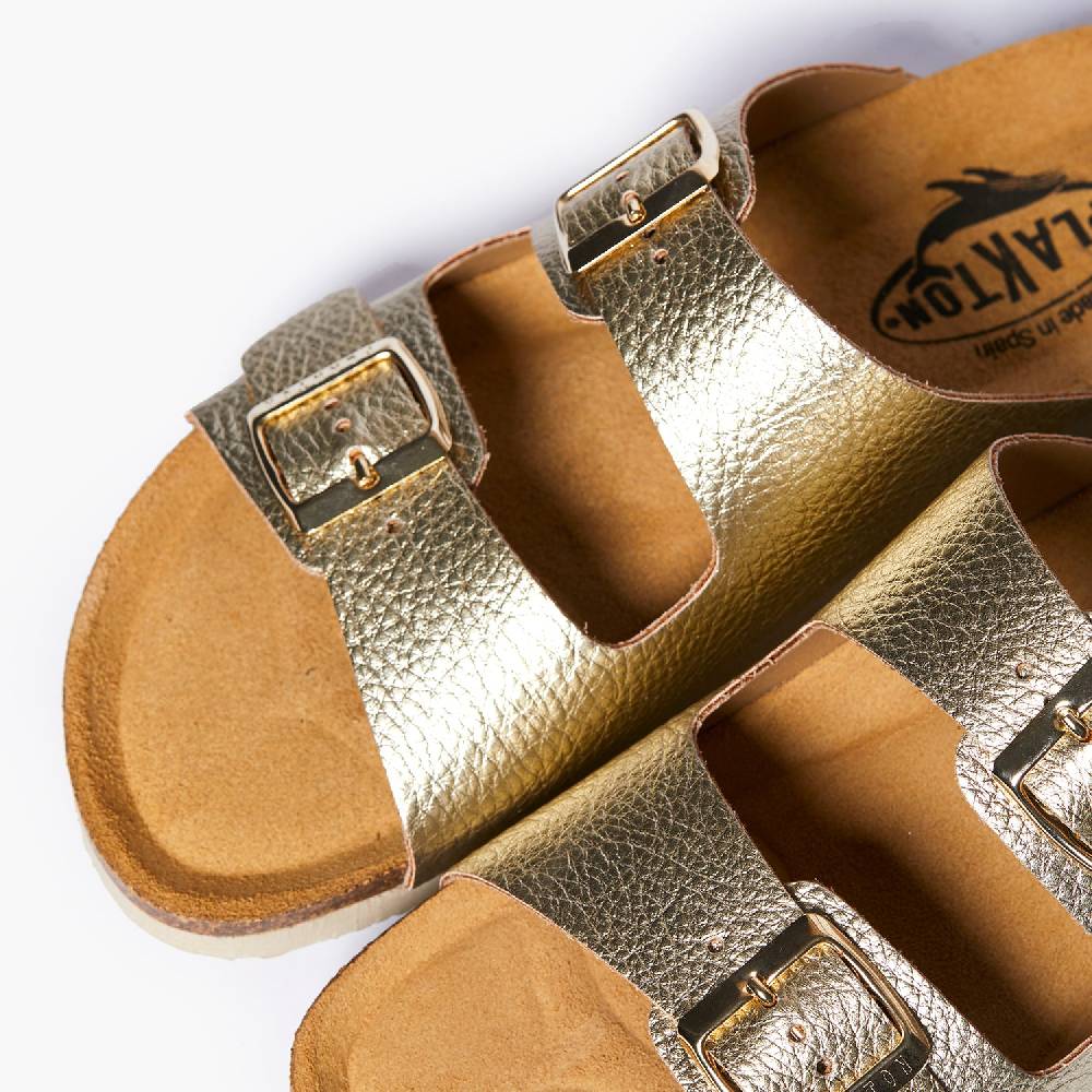Plakton Formentera Gold Lame Kostenlose Rückgabe
