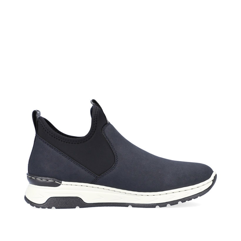 Rieker Artikelnummer M0053-14 Rieker Damen Slipper marineblau Letzter Tag