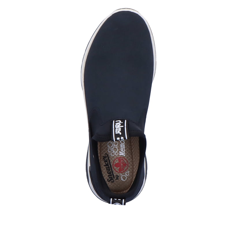 Rieker Artikelnummer M0053-14 Rieker Damen Slipper marineblau Letzter Tag