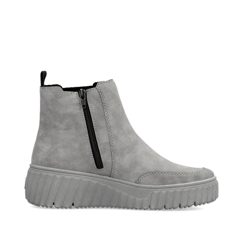 Rieker Artikelnummer N2553-40 Rieker Damen Chelsea Boots mondgrau Zeitbegrenzte Promotion