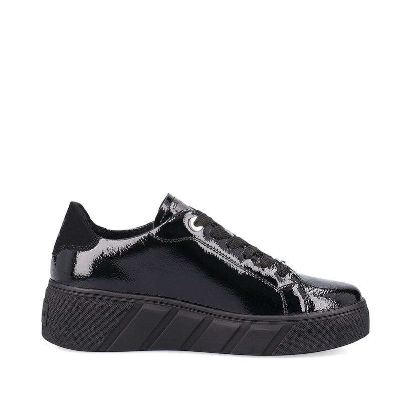 Rieker Artikelnummer W0501-00 Rieker Damen Sneaker Low mattschwarz Bis zu 50% Rabatt