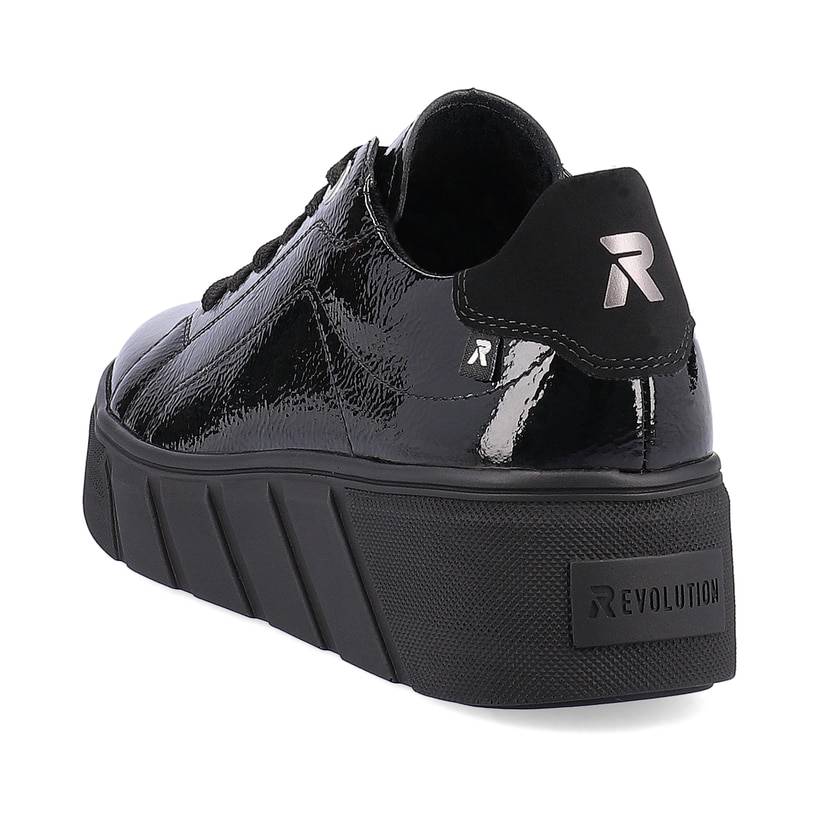 Rieker Artikelnummer W0501-00 Rieker Damen Sneaker Low mattschwarz Bis zu 50% Rabatt