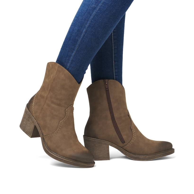 Rieker Artikelnummer Y1251-24 Rieker Damen Stiefeletten holzbraun Bis zu 55% Rabatt