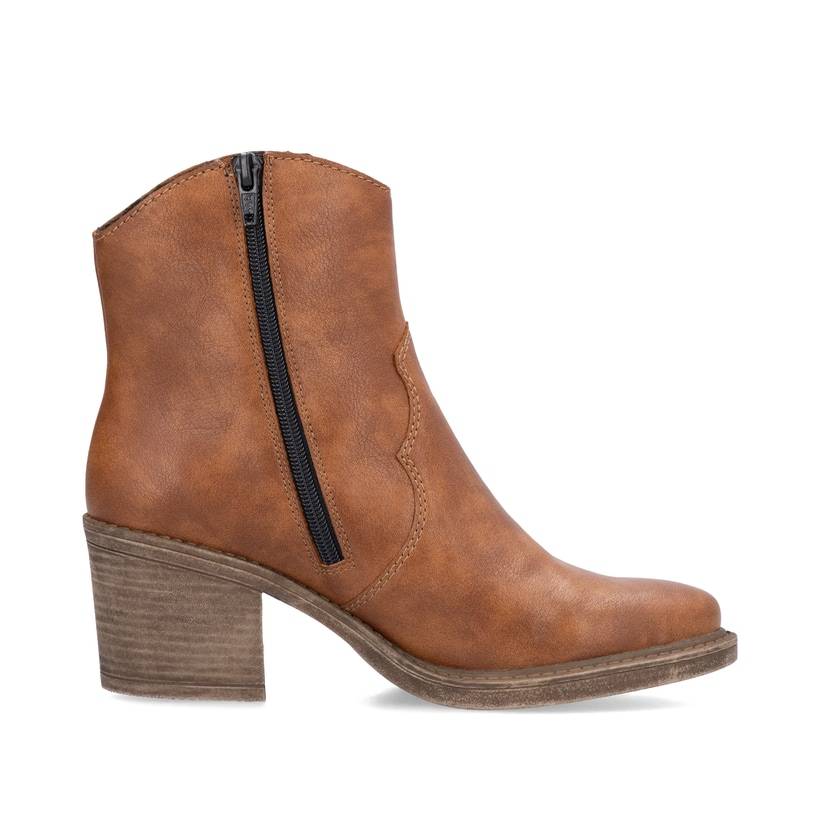 Rieker Artikelnummer Y1250-24 Rieker Damen Stiefeletten nougatbraun Clearance-Verkauf