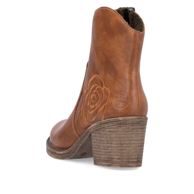Rieker Artikelnummer Y1250-24 Rieker Damen Stiefeletten nougatbraun Clearance-Verkauf