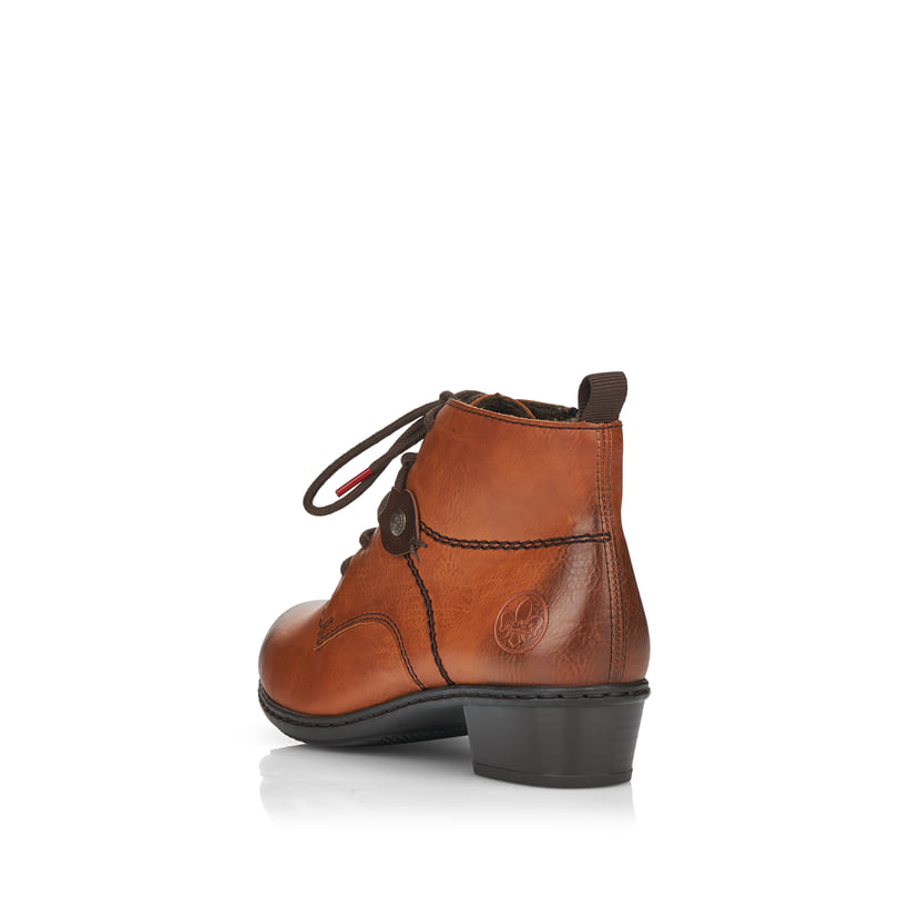 Rieker Artikelnummer Y0742-24 Rieker Damen Stiefeletten karamellbraun Kostenloser Versand international