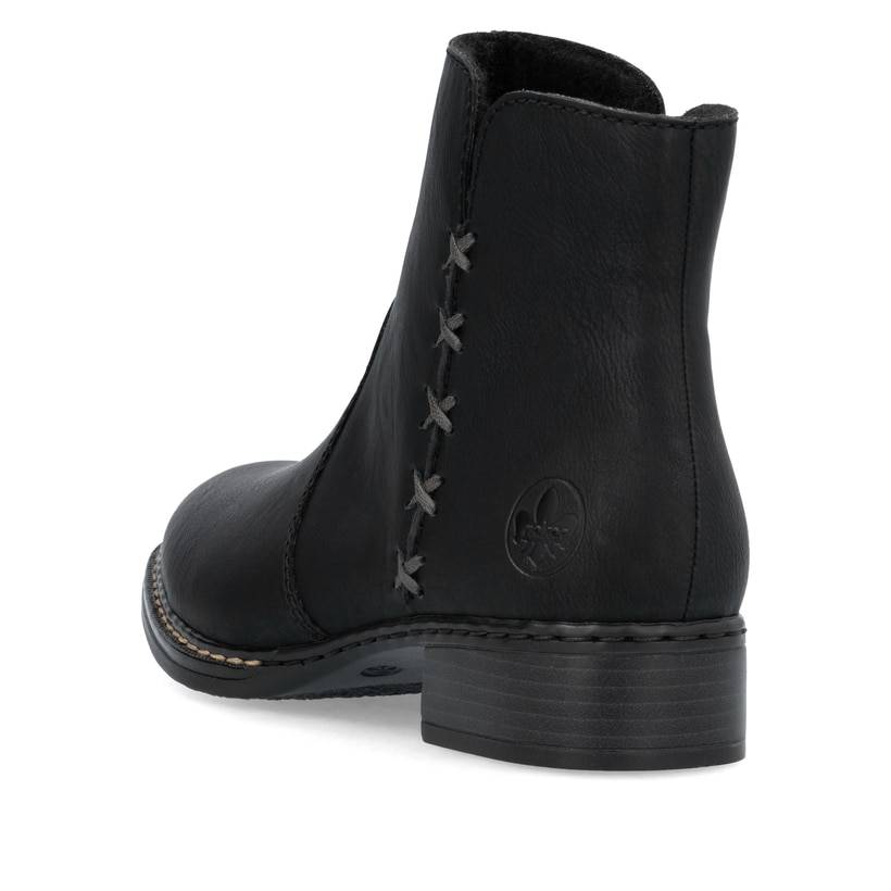 Rieker Artikelnummer 73475-00 Rieker Damen Stiefeletten graphitschwarz Speichern exportieren