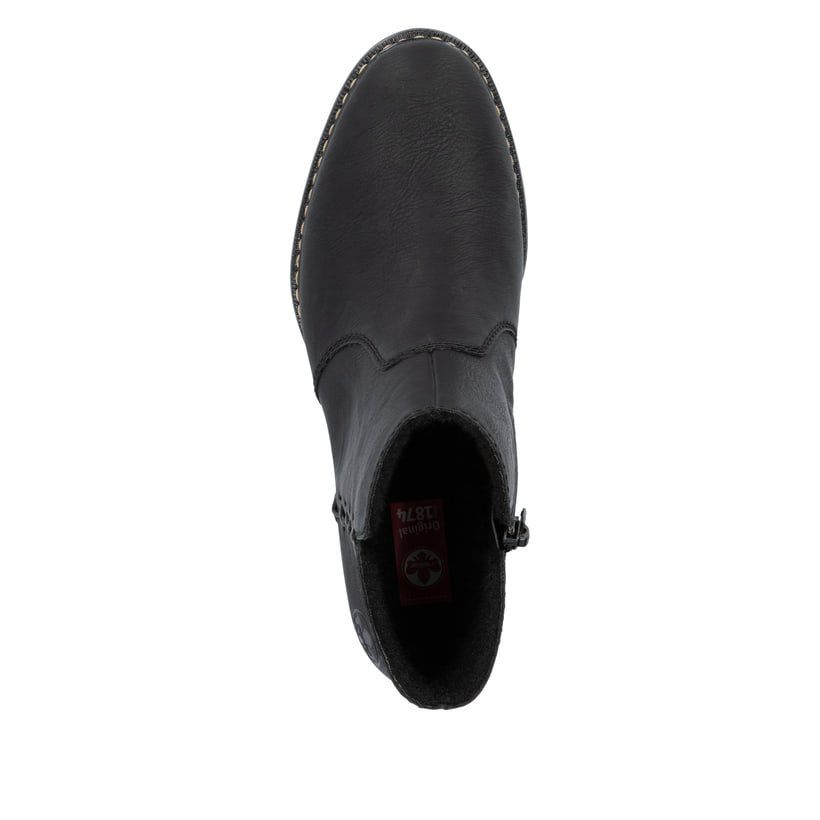 Rieker Artikelnummer 73475-00 Rieker Damen Stiefeletten graphitschwarz Speichern exportieren