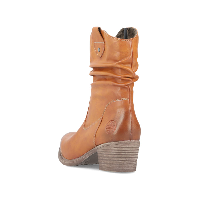 Rieker Artikelnummer 73170-24 Rieker Damen Stiefeletten karamellbraun 50% Rabatt für begrenzte Zeit