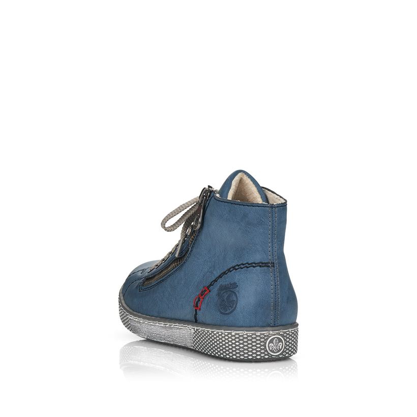 Rieker Artikelnummer Z1221-14 Rieker Damen Schnürschuhe azurblau Online