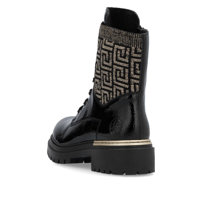 Rieker Artikelnummer 72607-00 Rieker Damen Stiefeletten urbanschwarz Auslauf