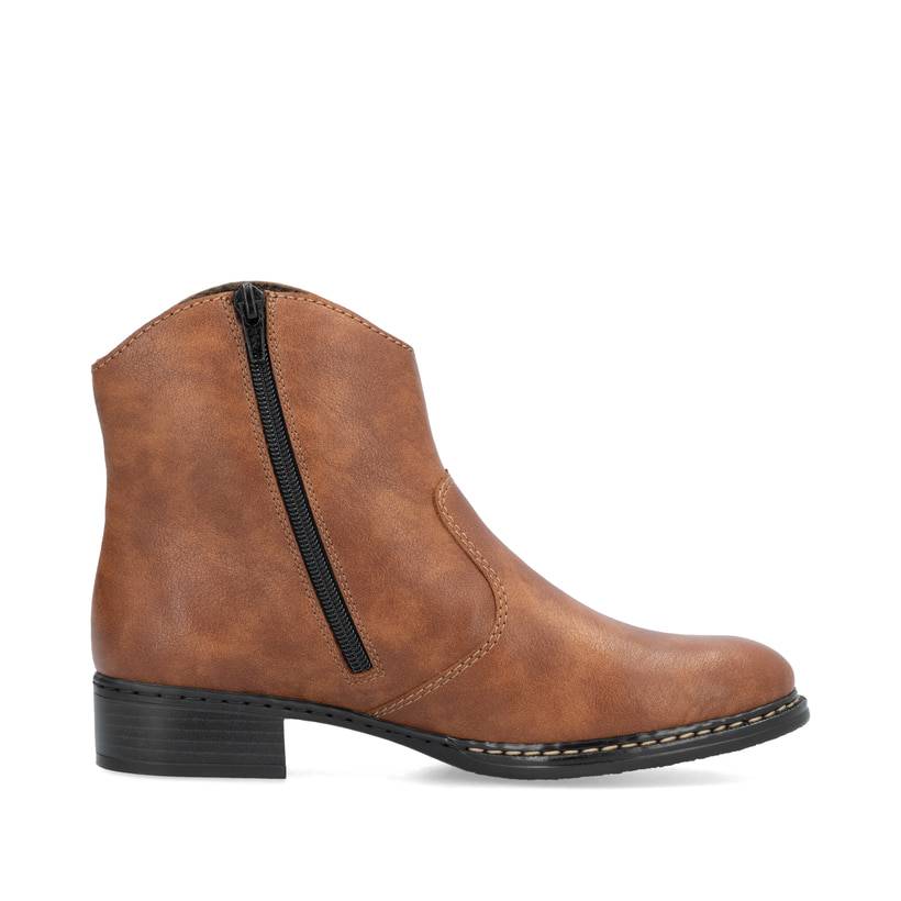 Rieker Artikelnummer 73467-24 Rieker Damen Kurzstiefel noisette Schlussverkauf