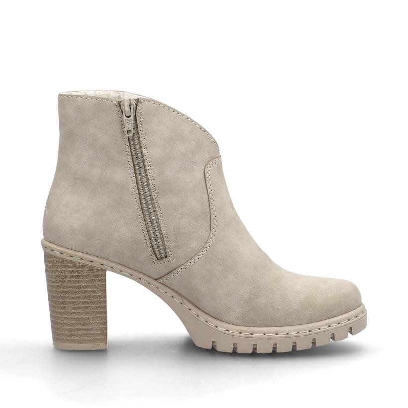 Rieker Artikelnummer Y2553-60 Rieker Damen Stiefeletten hellbeige Günstiger Verkauf