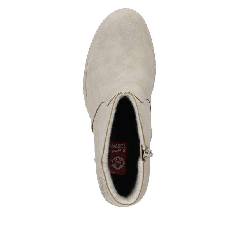 Rieker Artikelnummer Y2553-60 Rieker Damen Stiefeletten hellbeige Günstiger Verkauf