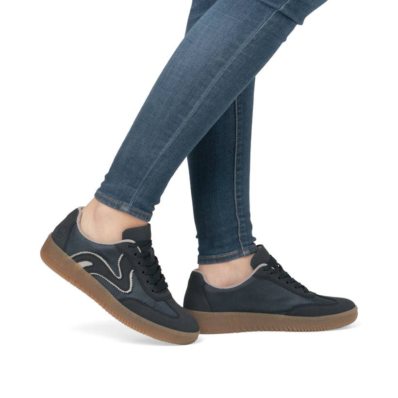 Rieker Artikelnummer M5512-14 Rieker Damen Sneaker Low royalblau Meist gekauft