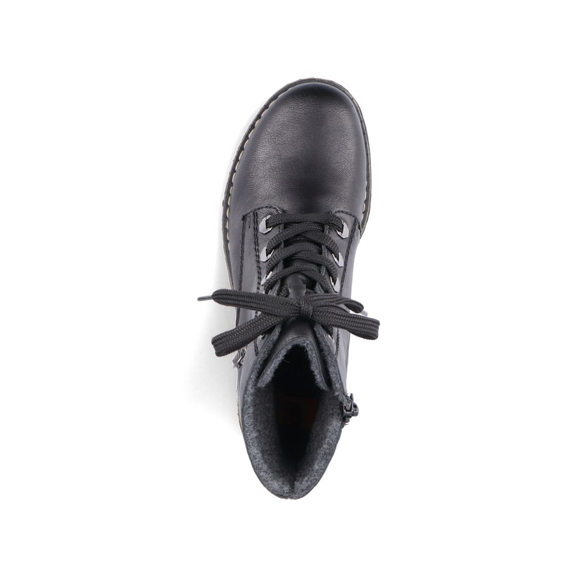 Rieker Artikelnummer 71208-00 Rieker Damen Biker Boots tiefschwarz Fabrik Onlineshop